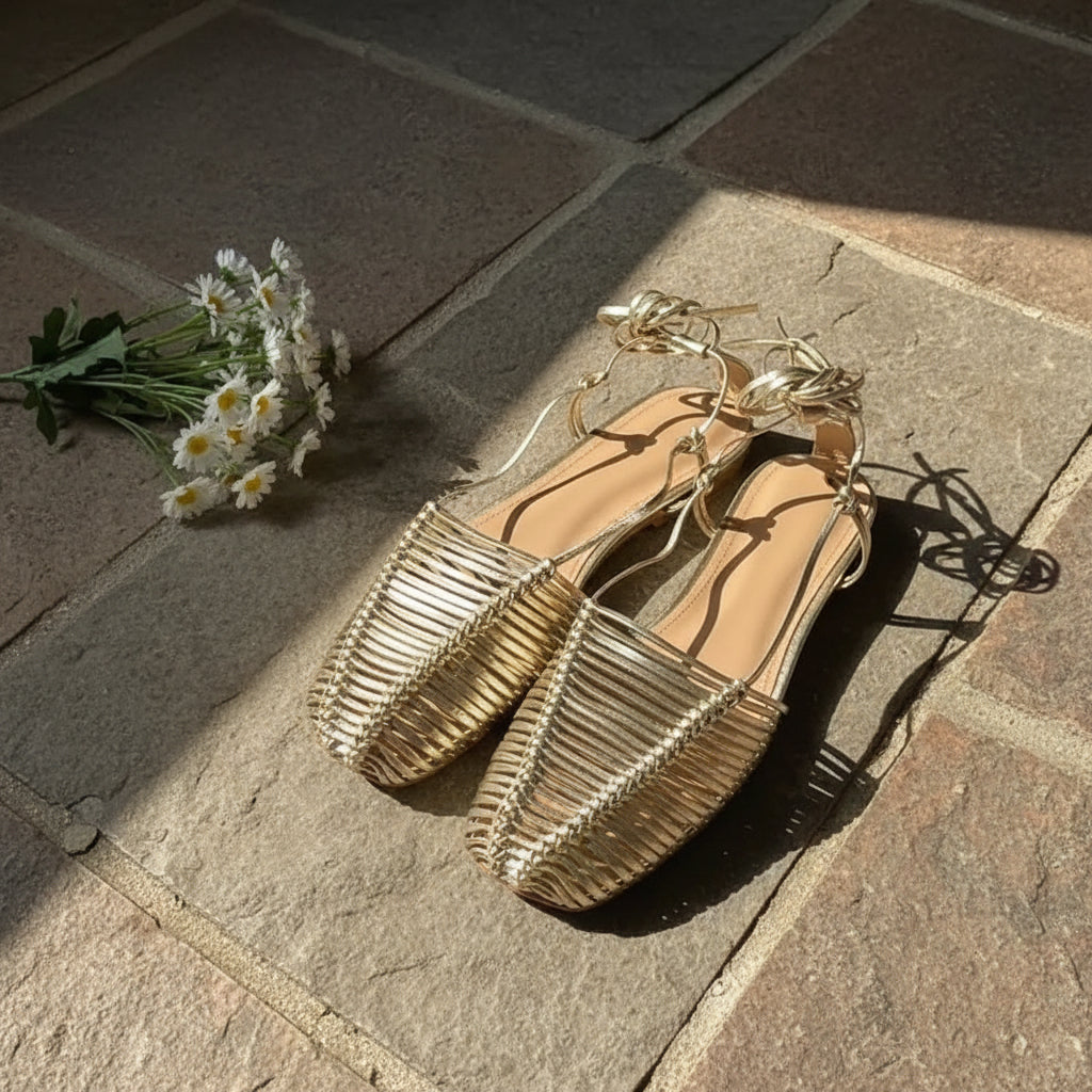 Ankle Strap Zapatos Verano Slides Handmade Rope Trendy Slippers Cute Comfortable Shoe Women's Sandals