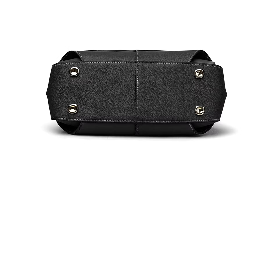 Women Bags Genuine Leather Messenger Crossbody Handbags Large Capacity Tote Shoulder Purses Elegant Daily Office Travel Shopping