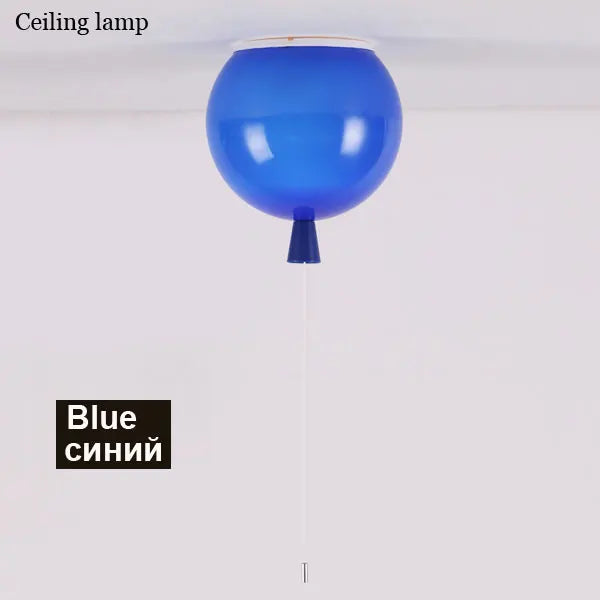 Fashion Balloon Lamps Ceiling Lights Colorful Baby Child Room Lamp Dining Room Bedroom Bedside Aisle Balcony Light Lamparas