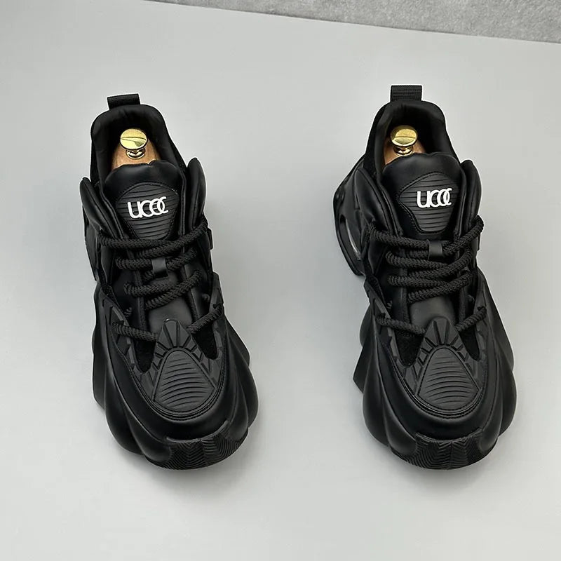 Men's Platform Fashionable All-match Casual Solstice Style Shoes Fashion Trendy Shoes