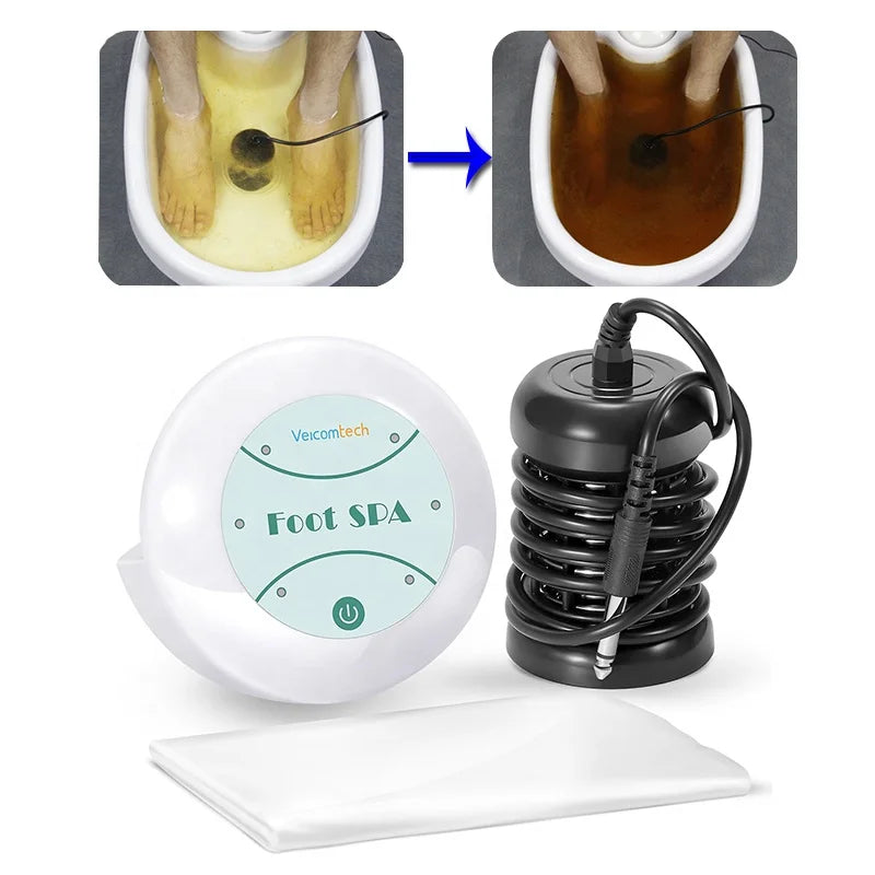 Detox Foot Bath Physiotherapy Equipment Detox Foot Spa Machine Ion Cleanse Detoxifier Footbath