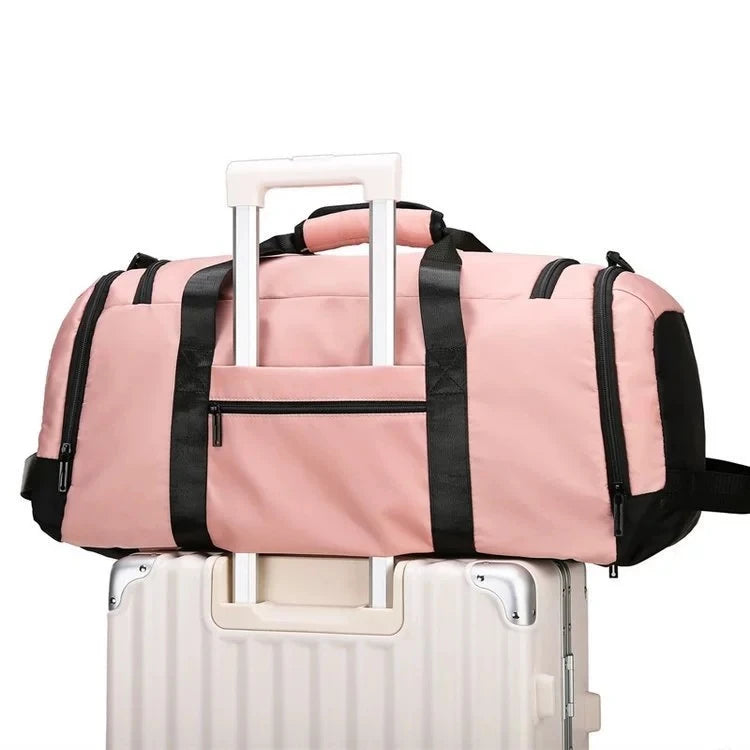 Oxford Waterproof Men Travel Bags Women Hand Luggage Big Backpack Business Large Capacity Weekend Duffle Fitness Rucksack Bag (Copy)