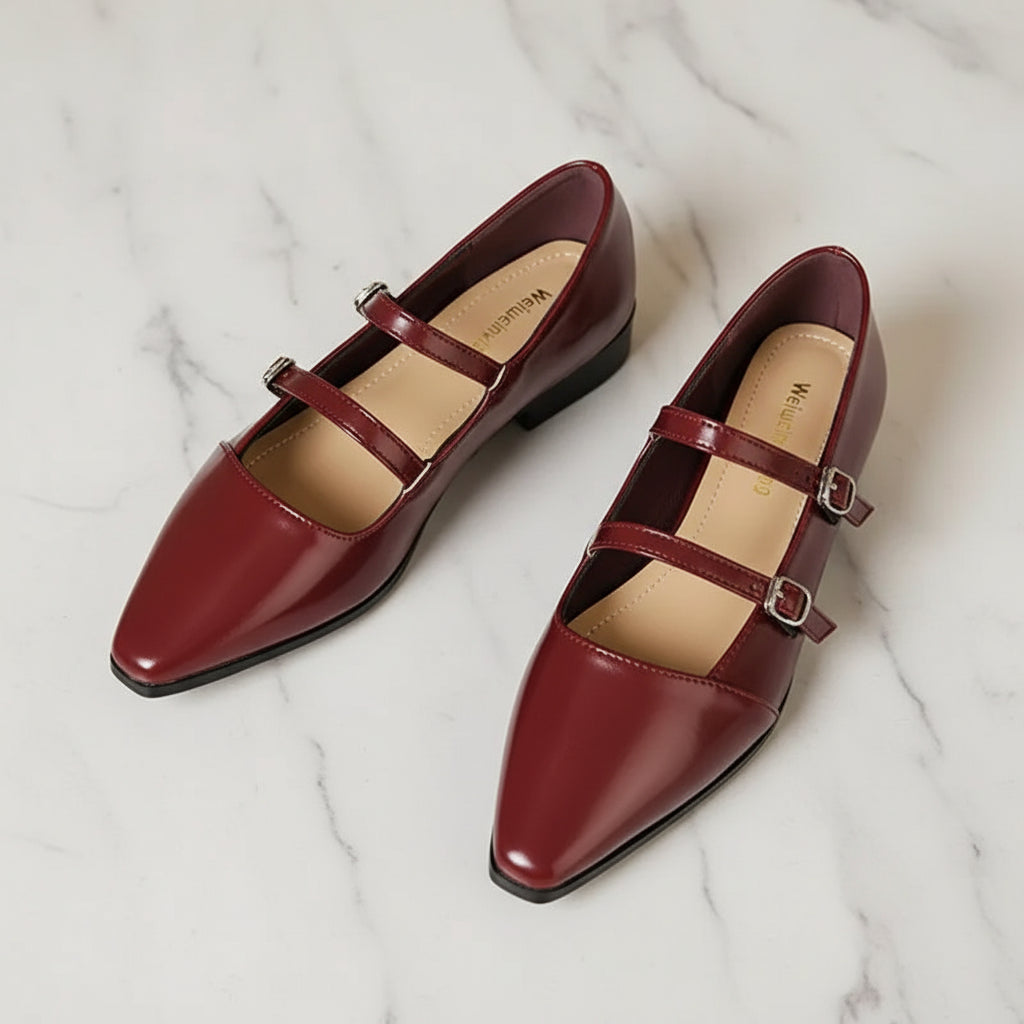 2025 Elegant Pumps Dress Female Office Job Shoes Mules Flat Shoes for Women