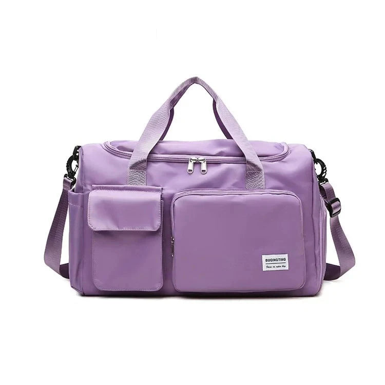 Large Capacity Cabin Bag Under Seat Flight Carry on Bag Sports Travel Duffel Holdall Hand Luggage Unisex With Shoe Package