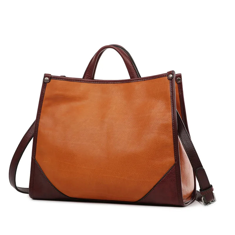 New Fashion Designer Crossbody Bags High Quality Genuine Leather Shoulder Messenger Casual Tote Women's Handbags Purses Seasons