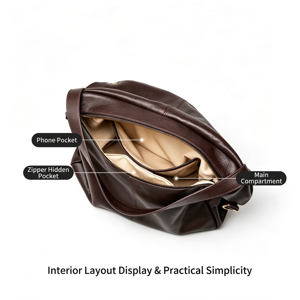 Women's Genuine Leather Multiway Crossbody Tote Bag Designer Shoulder Messenger Purse Large Capacity Casual Handbag for Daily