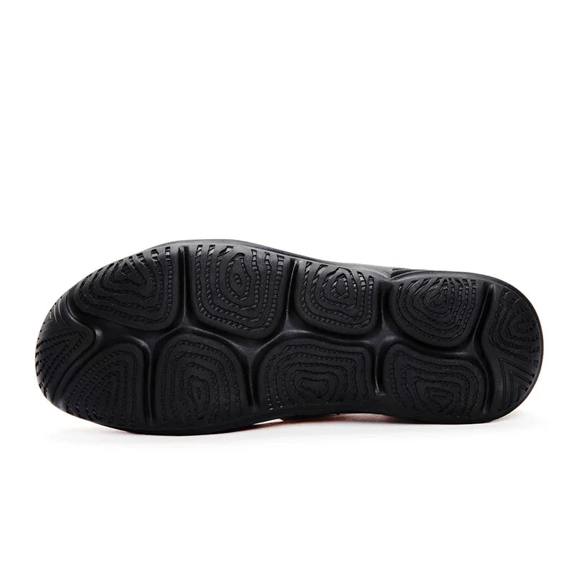 Men's Sandals Outdoor Walking Hiking Beach Shoes Sport Fisherman Slip on Low-top Puncture Resistant Air Mesh Breathable Casual