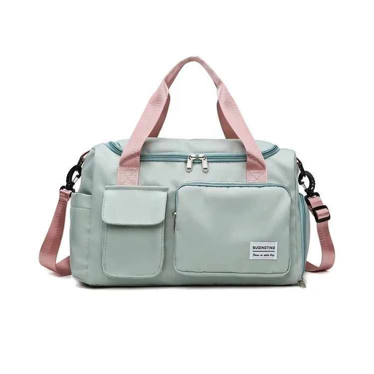 Large Capacity Cabin Bag Under Seat Flight Carry on Bag Sports Travel Duffel Holdall Hand Luggage Unisex With Shoe Package