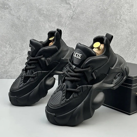 Men's Platform Fashionable All-match Casual Solstice Style Shoes Fashion Trendy Shoes