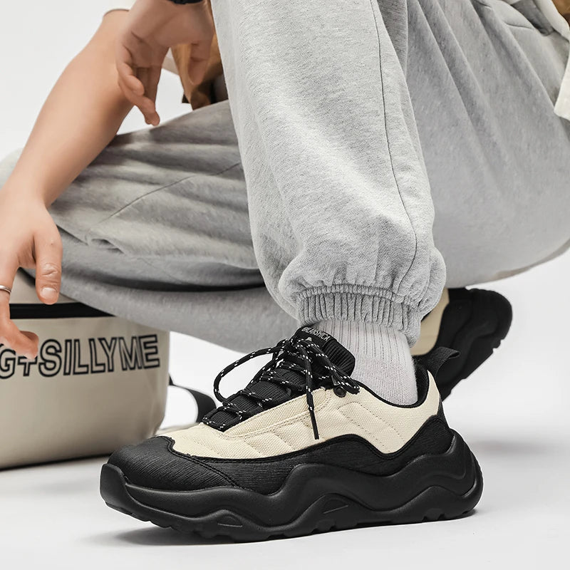 2023 Summer Sneakers for Men Women Sneakers Per Uomo Panda Color Breathable Lace up Sports Casual Shoes for Men