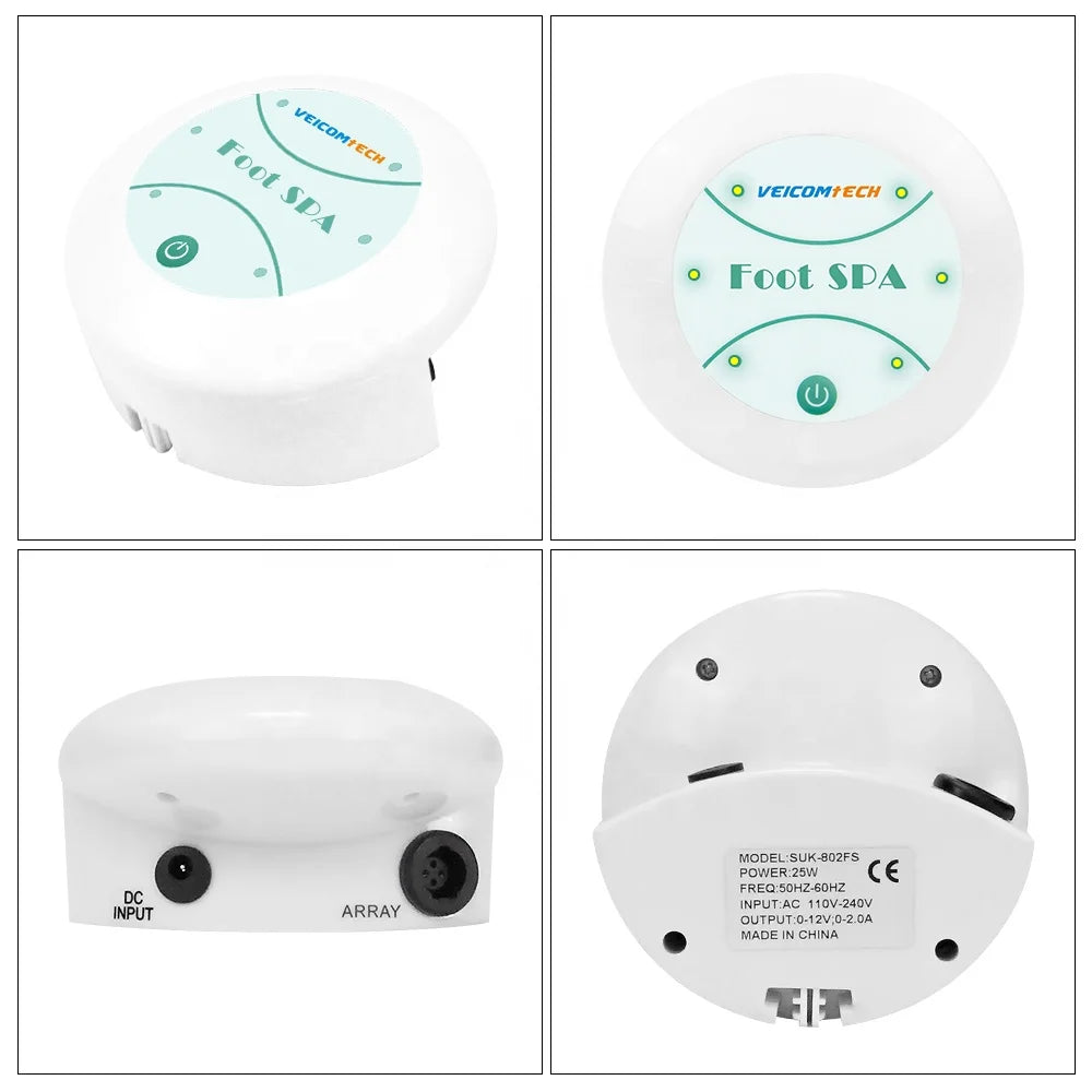 Detox Foot Bath Physiotherapy Equipment Detox Foot Spa Machine Ion Cleanse Detoxifier Footbath