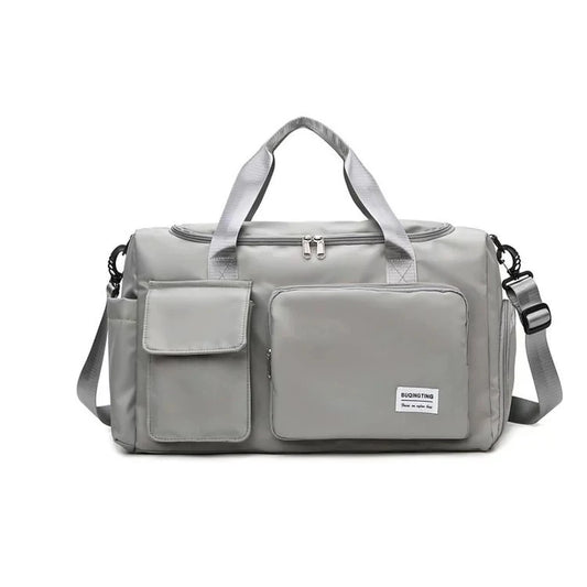 Large Capacity Cabin Bag Under Seat Flight Carry on Bag Sports Travel Duffel Holdall Hand Luggage Unisex With Shoe Package