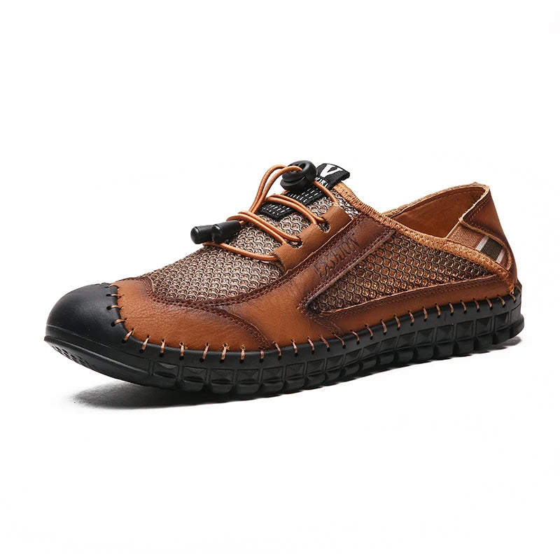 Mesh Breathable Men's Outdoor Hiking Sandals Non-Slip Resistant Insole Walking
