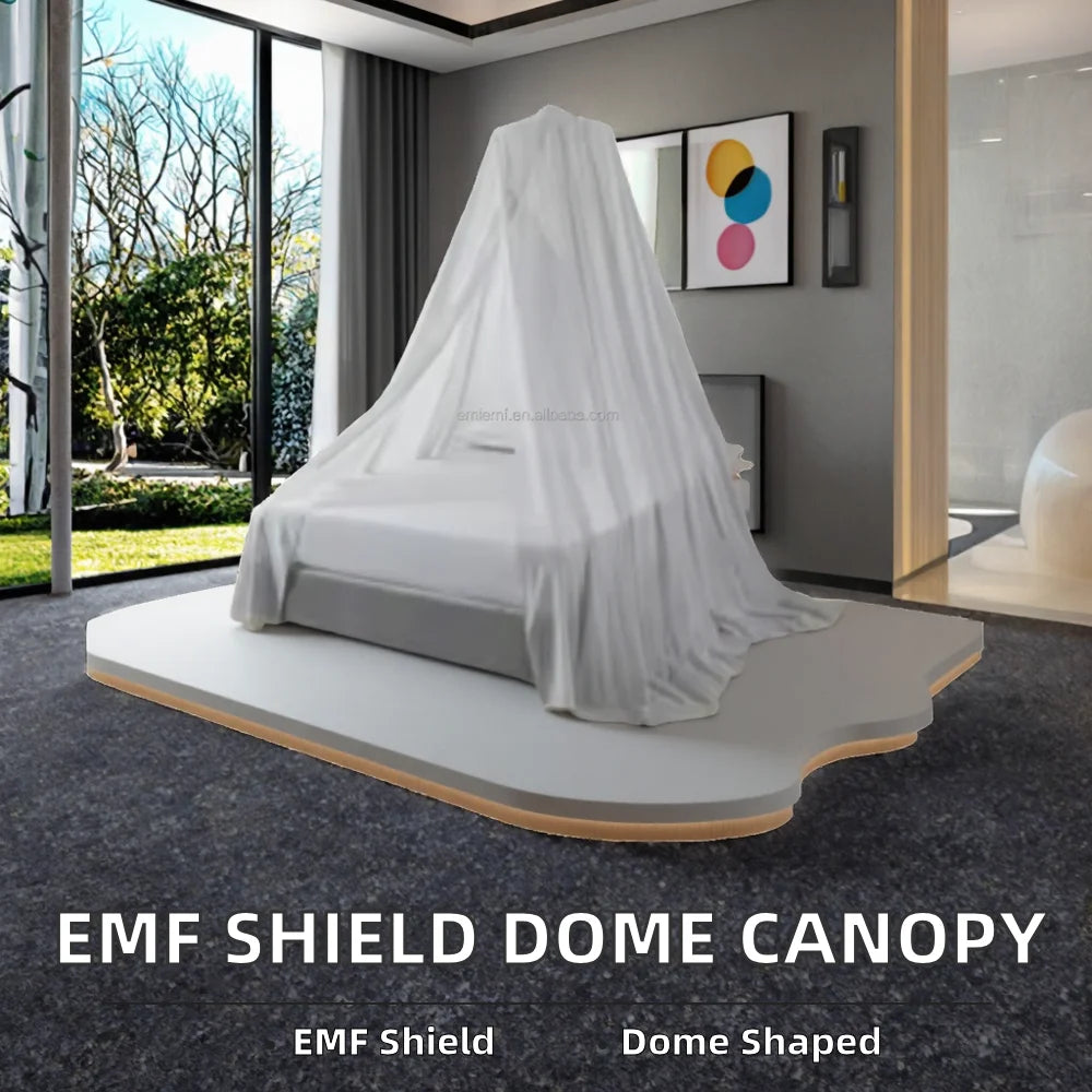 RFID SHIELDING Emf Canopy Made of Silver Fiber Fabric Emf protection Canopy