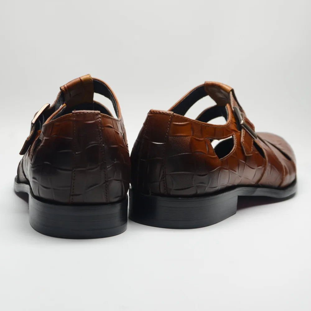 New Design Plus Size Breathable Men's Shoes Cow Genuine Leather Formal Business Casual Oxford Shoes for Men Wholesale