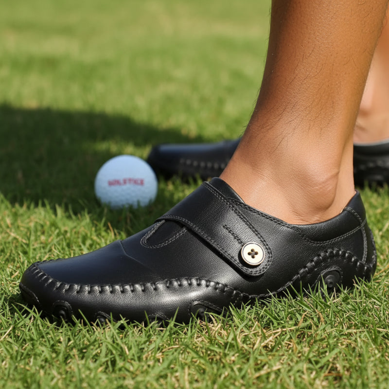 Genuine golf shoes men's wear-resistant men's sports shoes breathable shoes golf shoes large size 47