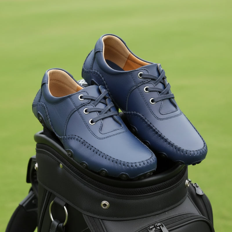Genuine golf shoes men's wear-resistant men's sports shoes breathable shoes golf shoes large size 47