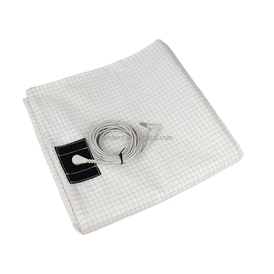 For Grounding Sheets King Plaid/Plain 76x80 Inch Drop Shipping 10% Silver Fiber for Boys & Girls