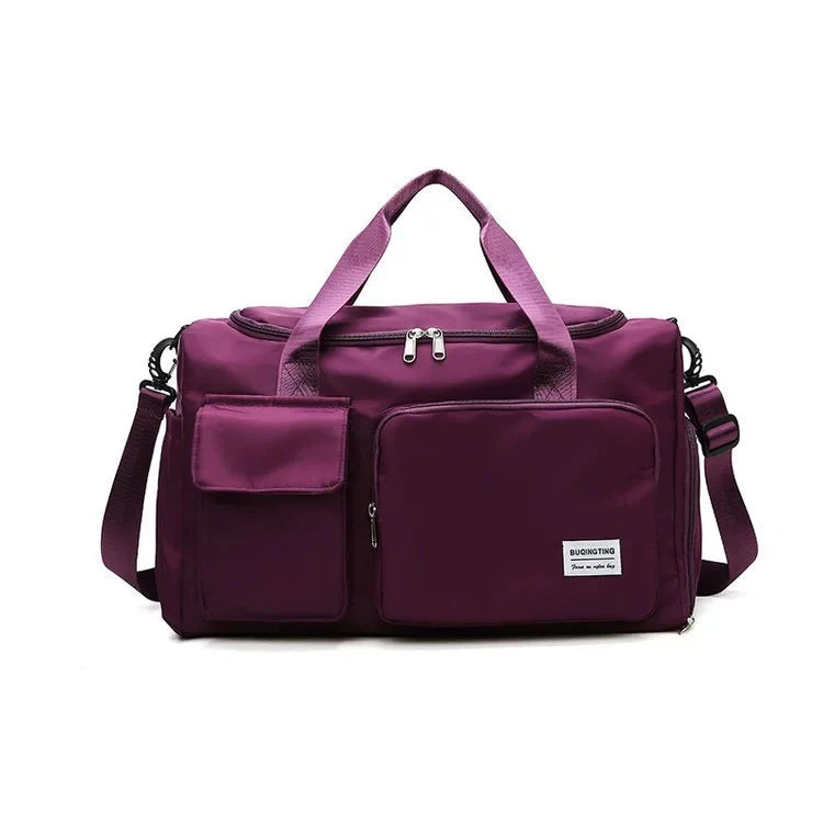 Large Capacity Cabin Bag Under Seat Flight Carry on Bag Sports Travel Duffel Holdall Hand Luggage Unisex With Shoe Package