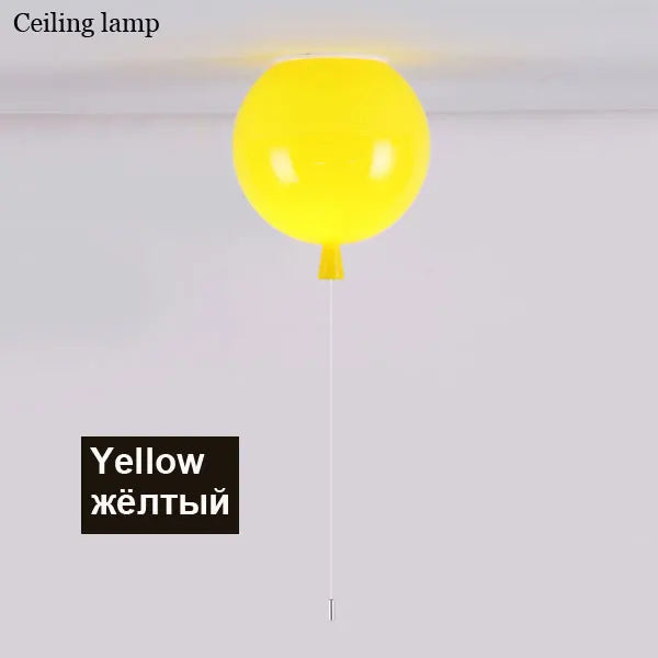 Fashion Balloon Lamps Ceiling Lights Colorful Baby Child Room Lamp Dining Room Bedroom Bedside Aisle Balcony Light Lamparas