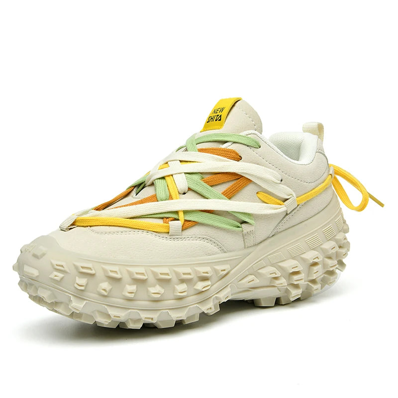 2023 Brand Logo Custom Designer Men Fashion Casual Sneakers Heightened Tires Valentine Shoes for Women