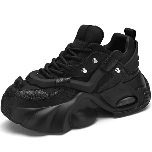 Chunky Platform Sneakers Height Increasing Fashion Designer Shoes Men
