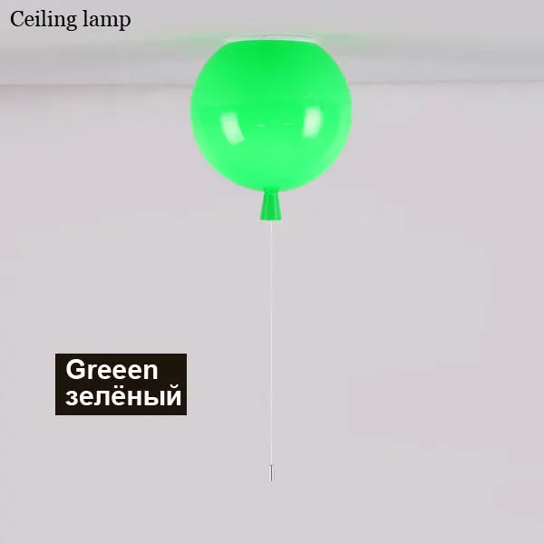Fashion Balloon Lamps Ceiling Lights Colorful Baby Child Room Lamp Dining Room Bedroom Bedside Aisle Balcony Light Lamparas