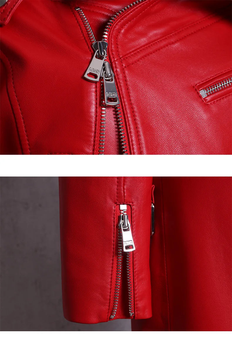 Spring Autumn Maxi Dresses for Women Slash Neck Red Black PU Leather Dress Women Long Sleeve Runway Elegant Dress