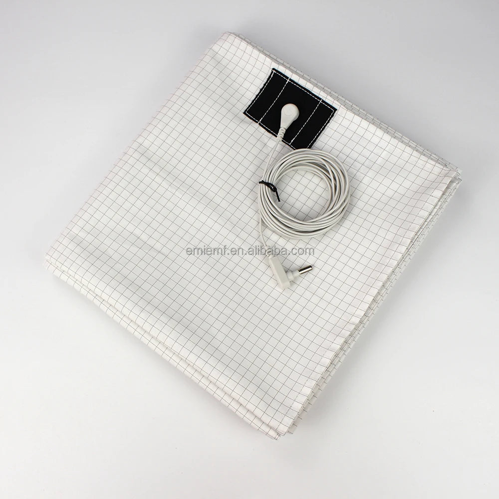 For Grounding Sheets Queen 60x80 Inch Bulk Price 10% Silver Fiber Plain/Plaid Boys & Girls