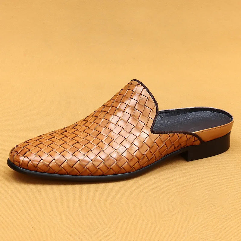 New Loafers Men Shoes slip on Casual Men's Thick-soled Leather Shoes Men's Luxury Shoes Luxury Footwear Accessories Luxury Brand