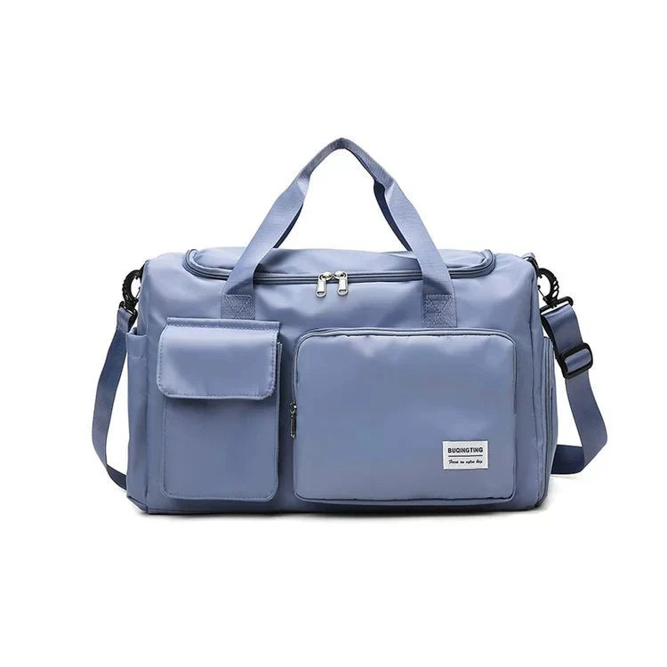 Large Capacity Cabin Bag Under Seat Flight Carry on Bag Sports Travel Duffel Holdall Hand Luggage Unisex With Shoe Package