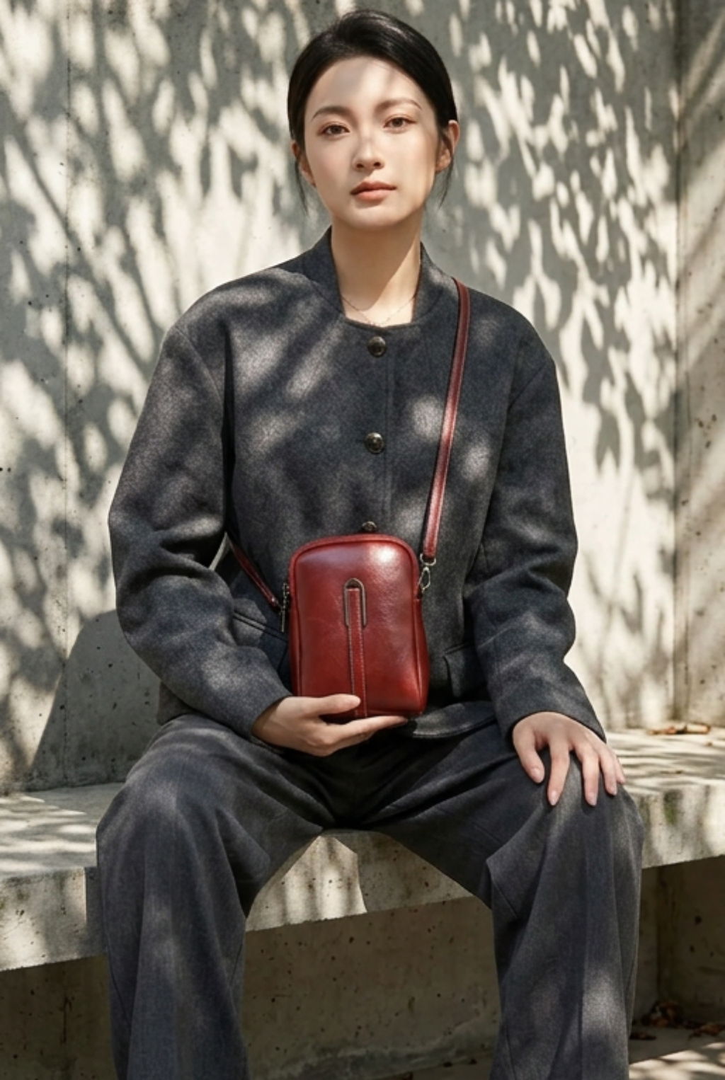 Fashion Designer Women's Genuine Leather Crossbody Shoulder Bags Casual Messenger Tote Bags Daily Travel Waterproof Eco-Friendly