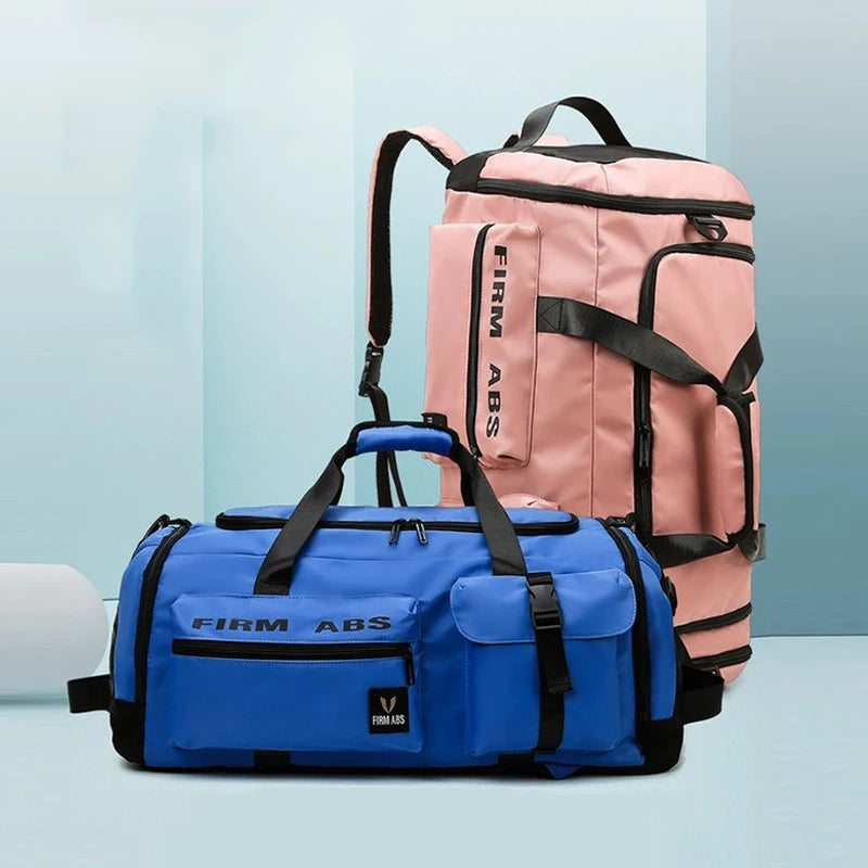 Oxford Waterproof Men Travel Bags Women Hand Luggage Big Backpack Business Large Capacity Weekend Duffle Fitness Rucksack Bag (Copy)
