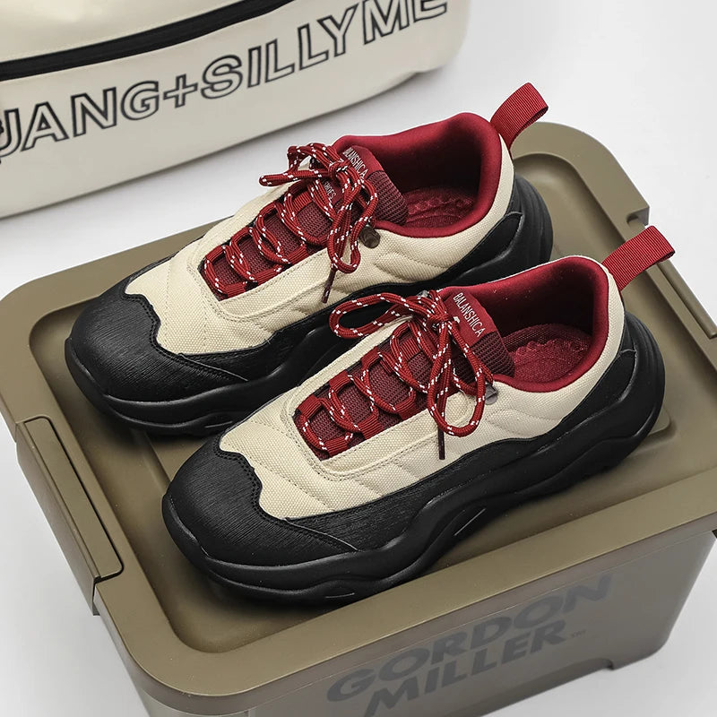 2023 Summer Sneakers for Men Women Sneakers Per Uomo Panda Color Breathable Lace up Sports Casual Shoes for Men