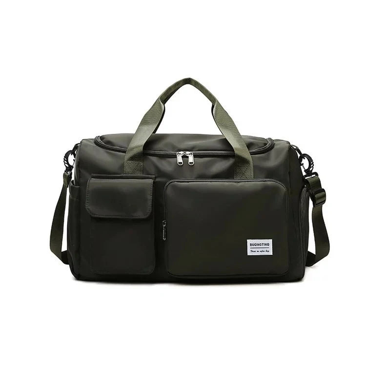 Large Capacity Cabin Bag Under Seat Flight Carry on Bag Sports Travel Duffel Holdall Hand Luggage Unisex With Shoe Package