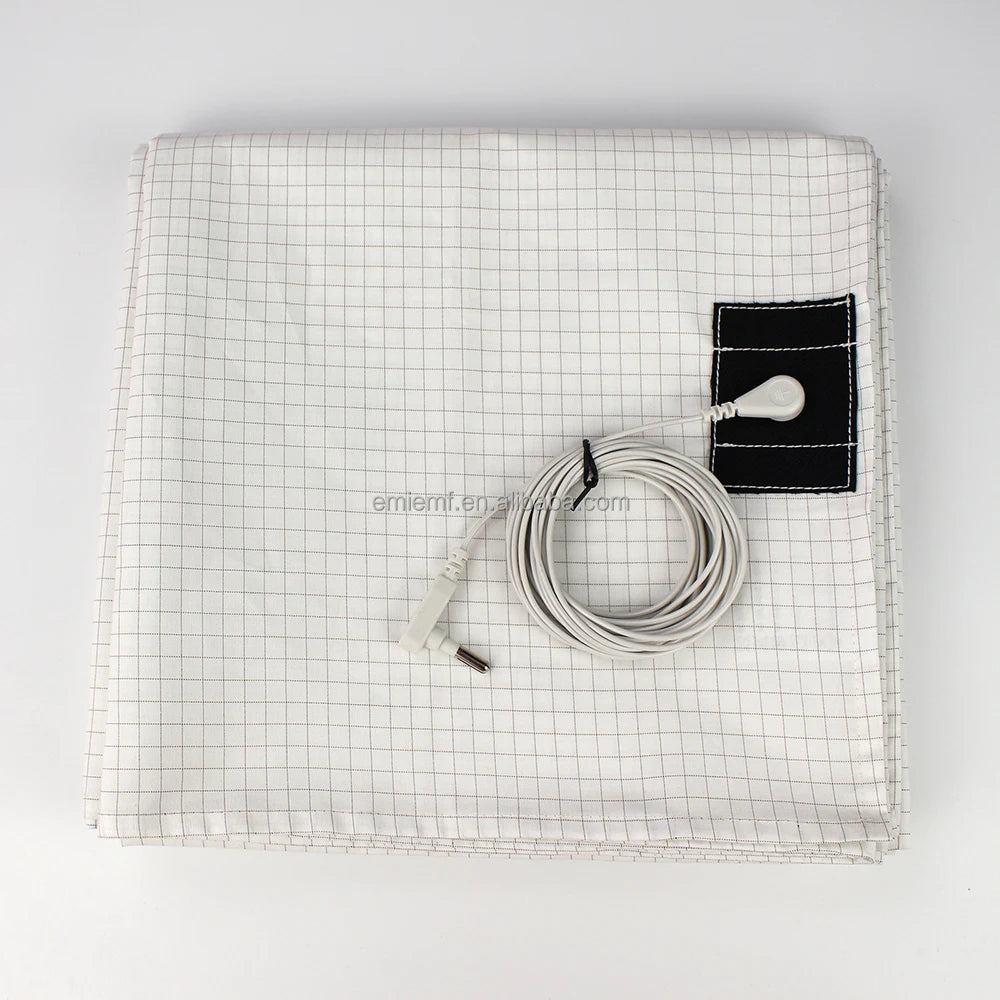 For Grounding Sheets Queen 60x80 Inch Bulk Price 10% Silver Fiber Plain/Plaid Boys & Girls