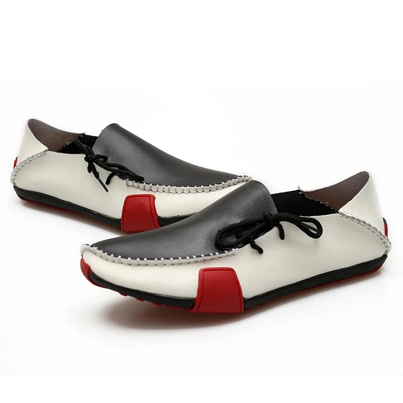 2026 New Arrivals Spring Fashion Genuine Leather Loafer Men's Casual Leisure Wear Dess Shoes Men's Style Italian