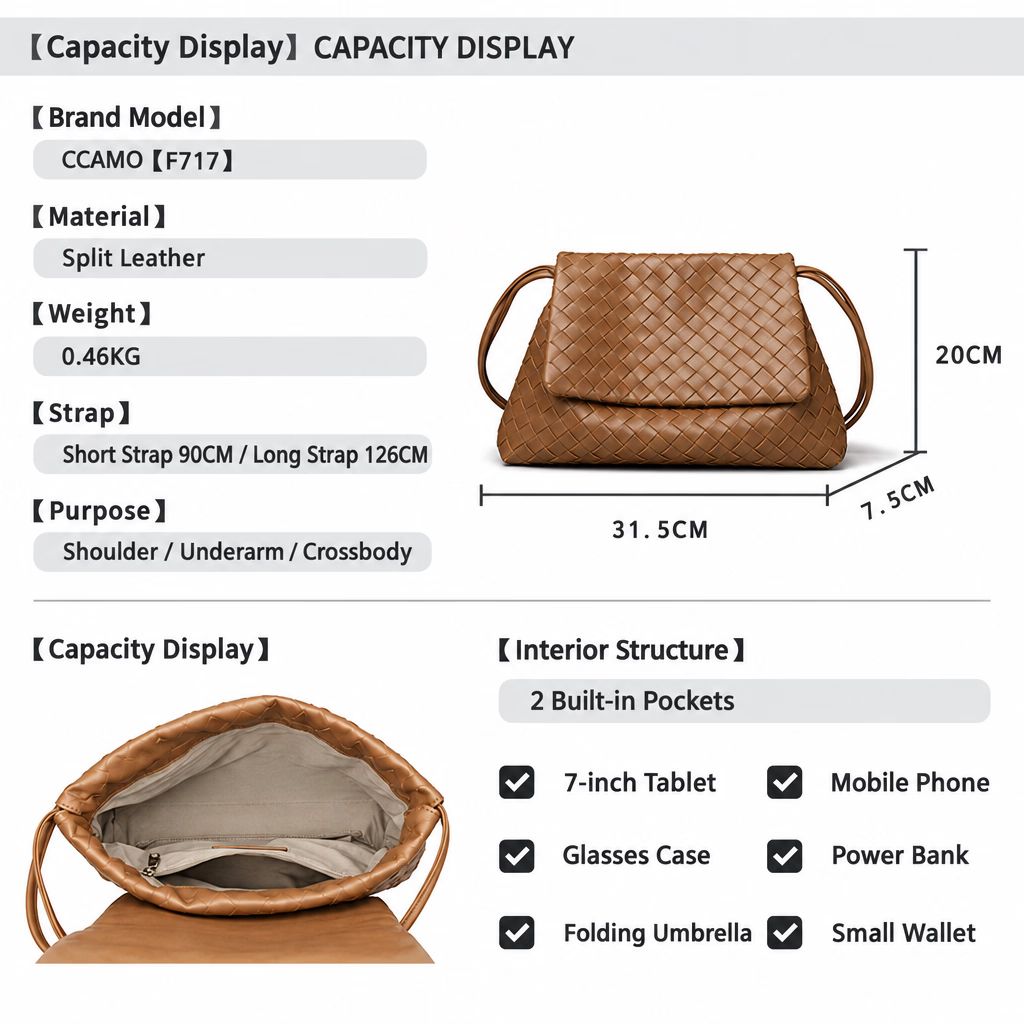 New Fashion Designer Women's Bags Handbags High Quality Genuine Leather Crossbody Shoulder Bags Casual Messenger Tote Bags Daily