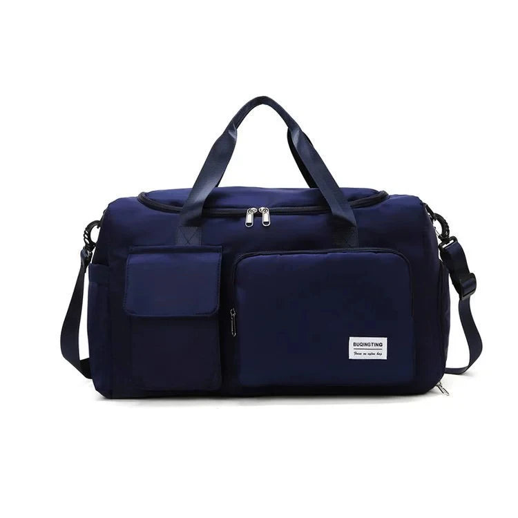 Large Capacity Cabin Bag Under Seat Flight Carry on Bag Sports Travel Duffel Holdall Hand Luggage Unisex With Shoe Package
