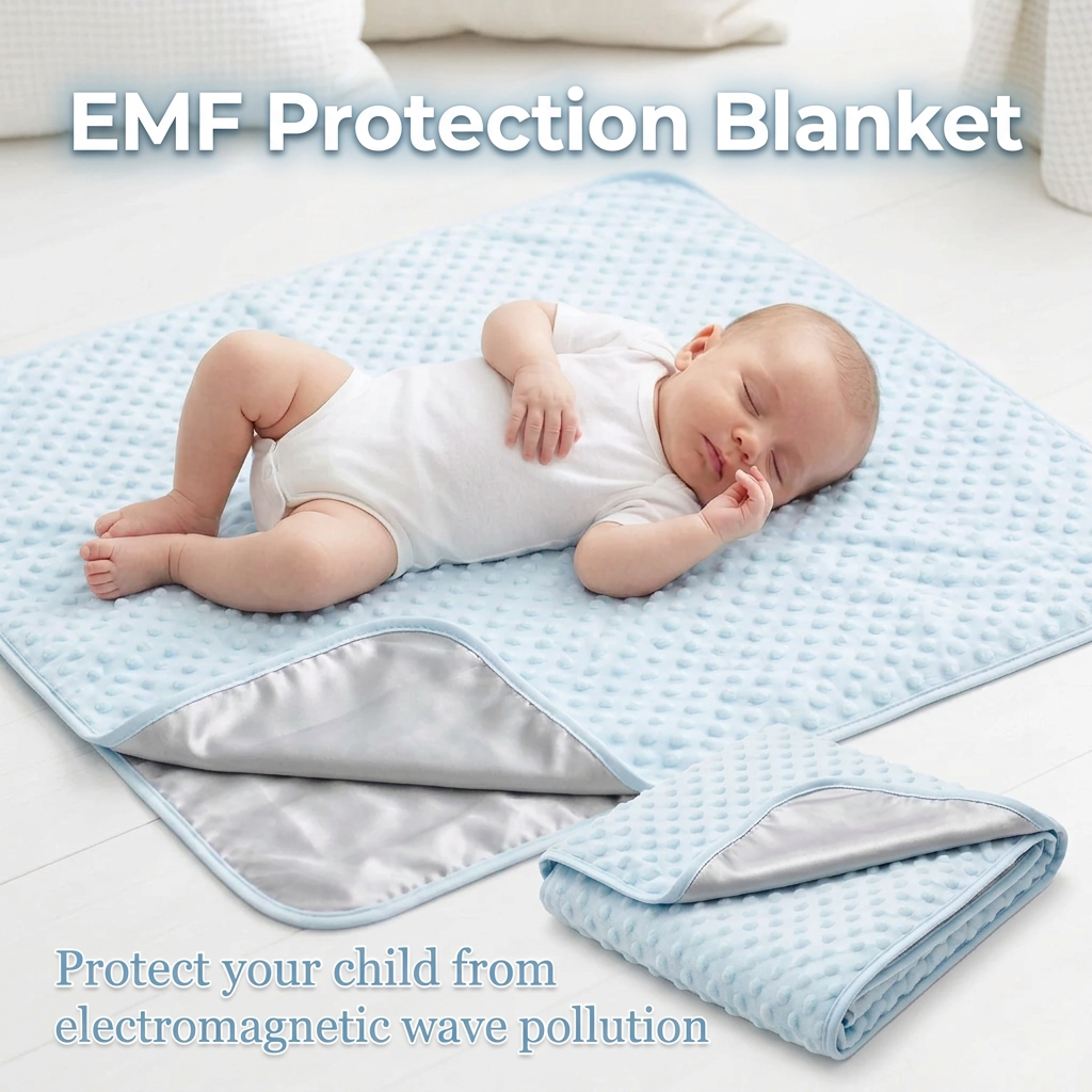 99% EMF Reduction Anti-Radiation Blanket for Baby and Belly Removable Cover Bed Blankets Category
