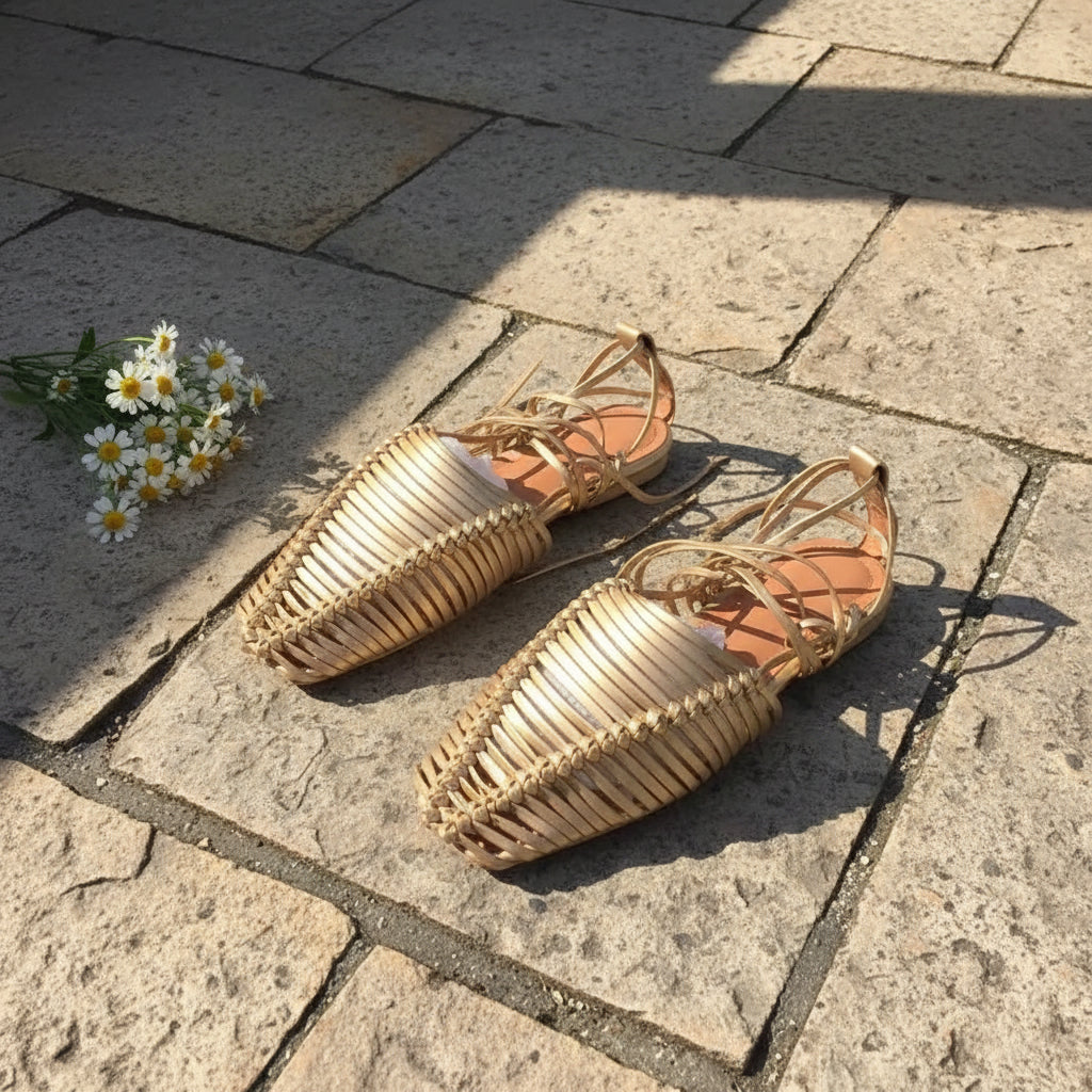 Ankle Strap Zapatos Verano Slides Handmade Rope Trendy Slippers Cute Comfortable Shoe Women's Sandals