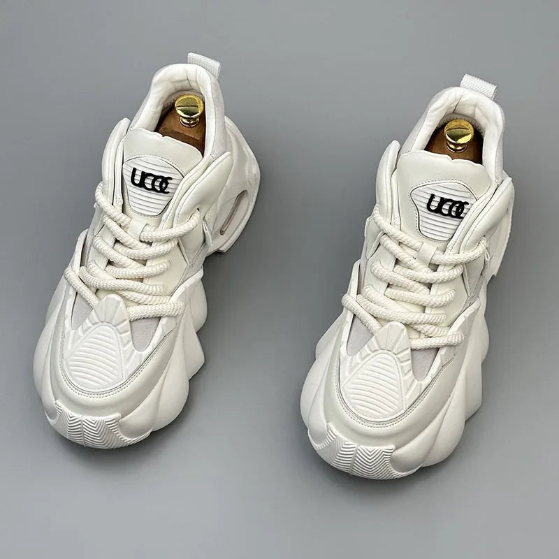 Men's Platform Fashionable All-match Casual Solstice Style Shoes Fashion Trendy Shoes