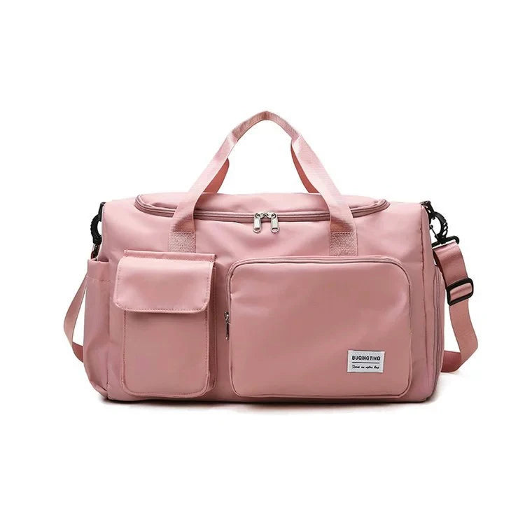 Large Capacity Cabin Bag Under Seat Flight Carry on Bag Sports Travel Duffel Holdall Hand Luggage Unisex With Shoe Package