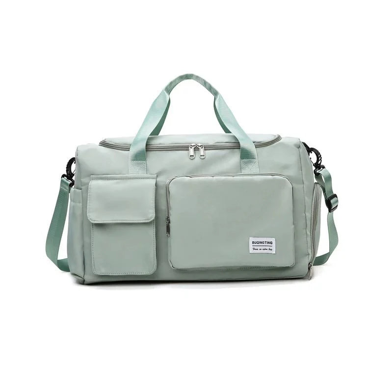 Large Capacity Cabin Bag Under Seat Flight Carry on Bag Sports Travel Duffel Holdall Hand Luggage Unisex With Shoe Package