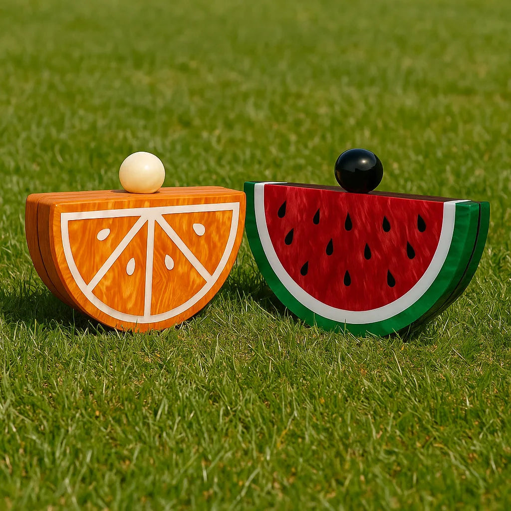 Watermelon Orange Shaped Handbag Women Chain Clutch Evening Bag Acrylic trendy clutch  Bag