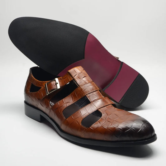 New Design Plus Size Breathable Men's Shoes Cow Genuine Leather Formal Business Casual Oxford Shoes for Men Wholesale