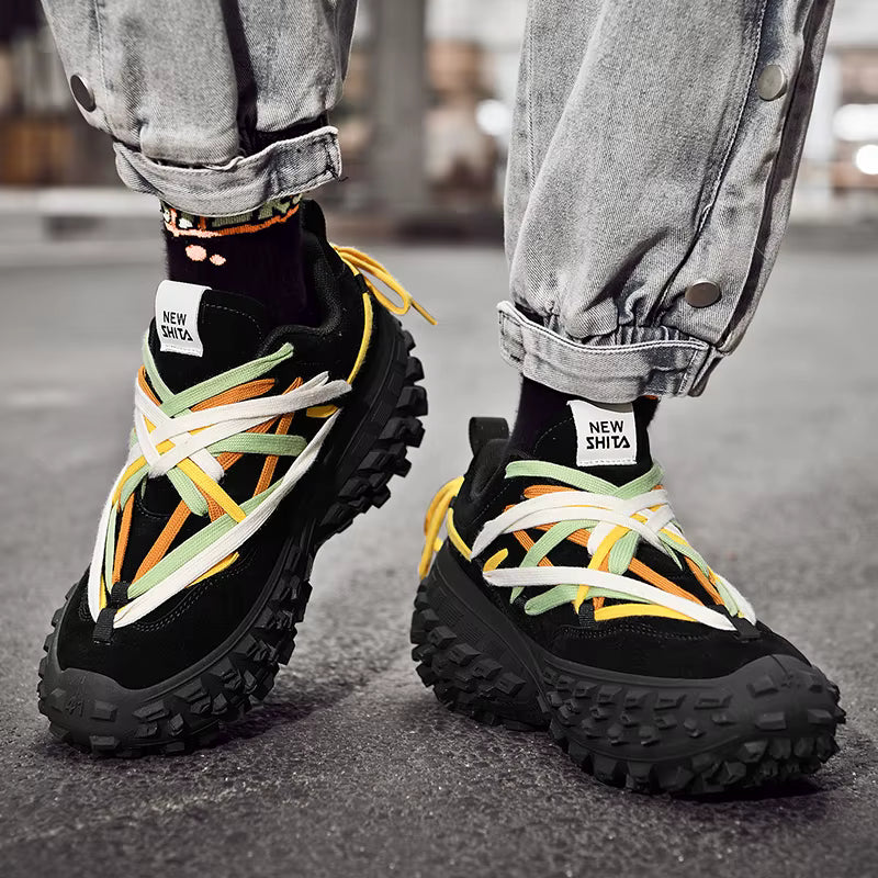 Trendy sneakers Designer Men Fashion Casual Sneakers Heightened Tires Valentine Shoes for Women