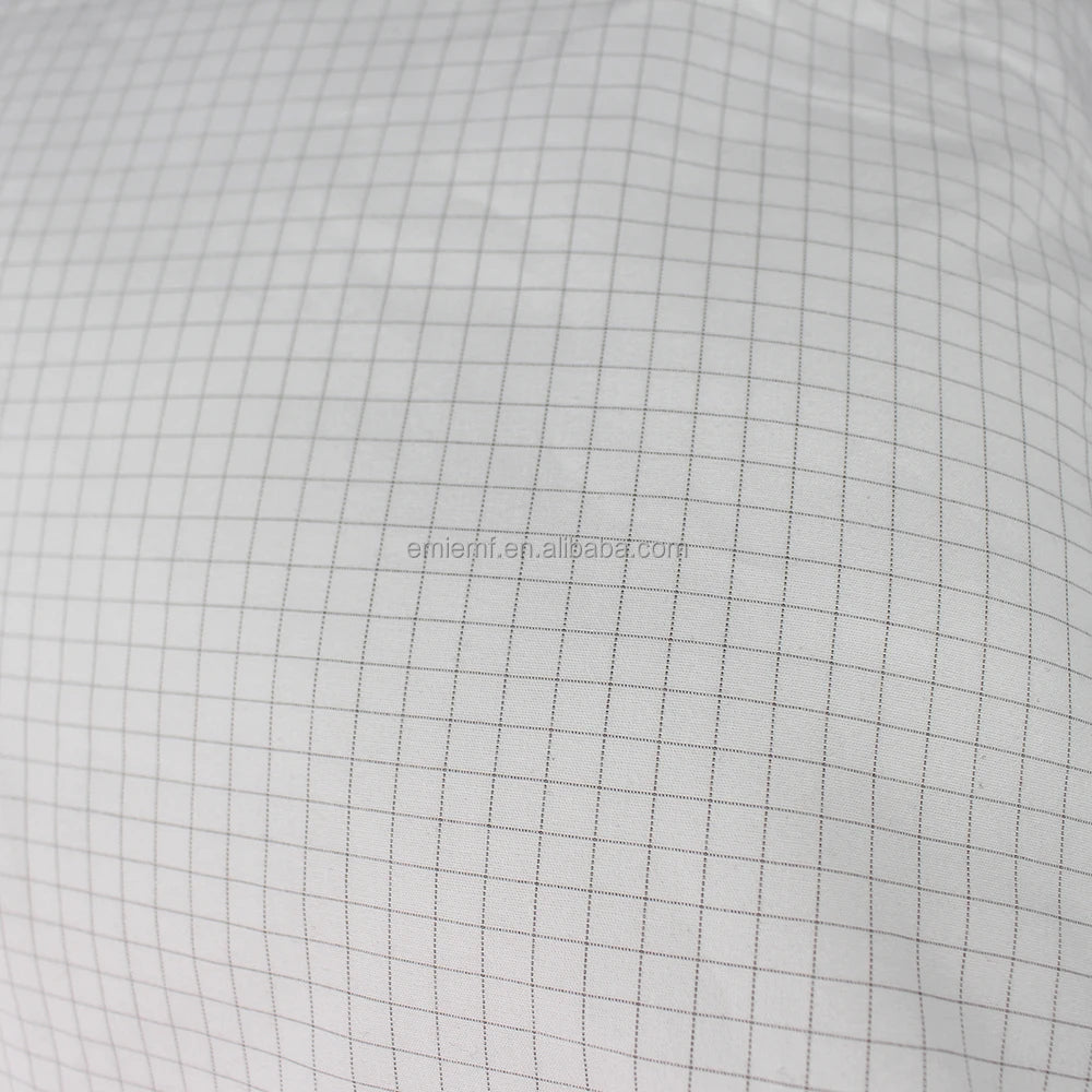 For GROUNDING 10% Silver Fiber Organic Cotton Grounding Sheet Plaid/Plain Pattern for Boys & Girls