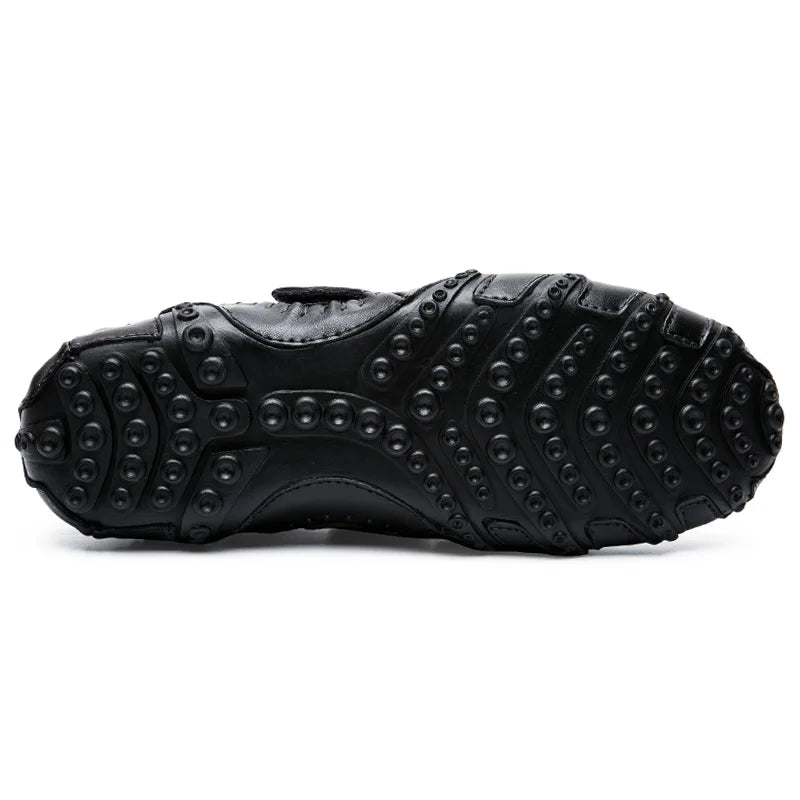 Size 38-47 Genuine Leather Driving Moccasins Comfortable High Performance Men Real Leather Dress Shoes