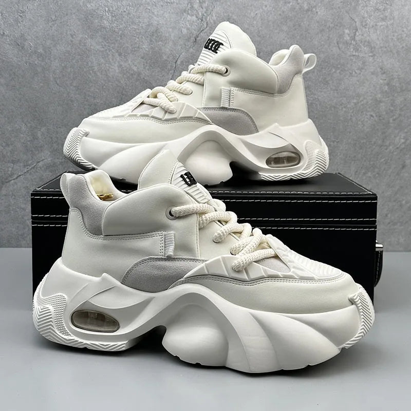 Men's Platform Fashionable All-match Casual Solstice Style Shoes Fashion Trendy Shoes